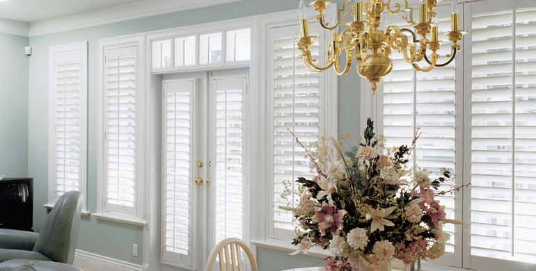 Jacksonville sunroom polywood shutters